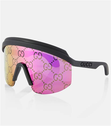 gucci silk mask|gucci mask unisex sunglasses.